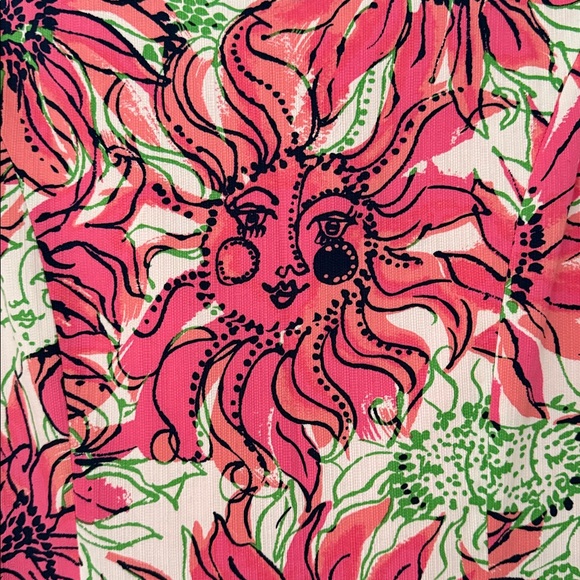 Lilly Pulitzer Vanaday Duster Vest in Coconut Shine Your Bright - Picture 12 of 13